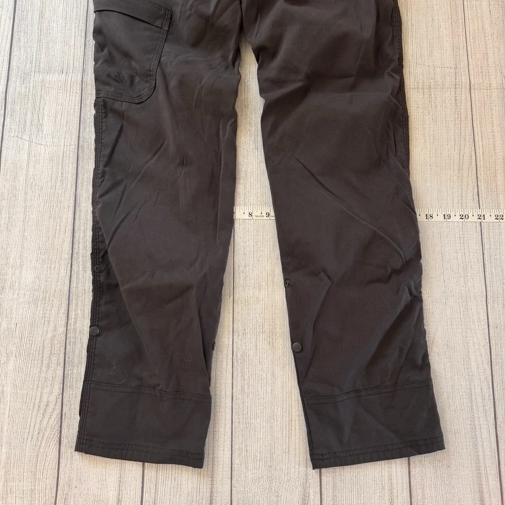 Prana Stretch Zion Cargo Pants Gray 30x32 Straight Fit Hiking Outdoor Men's